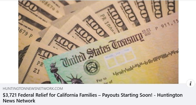 Tin mừng cho bà con diện nghèo ở California, sắp có tiền !!!
